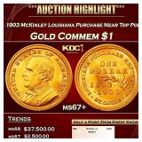 1903 McKinley Louisiana Purchase Gold Commem Dolla