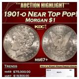 1901-o Morgan Dollar Near Top Pop! $1 ms67+ SEGS