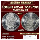 1882-s Morgan Dollar Near Top Pop! $1 ms67+ SEGS