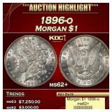 1896-o Morgan Dollar $1 ms62+ USCG