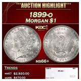 1899-o Morgan Dollar $1 ms66+ SEGS