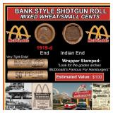 Lincoln Wheat Cent 1c Mixed Roll Orig Brandt McDon