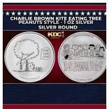 Charlie Brown Kite Eating Tree Peanuts Style - 1 o