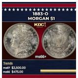 1883-o Morgan Dollar $1 ms66+ SEGS