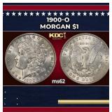 1900-o Morgan Dollar $1 Grades ms62