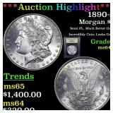 ***Auction Highlight*** 1890-s Morgan Dollar $1 Gr