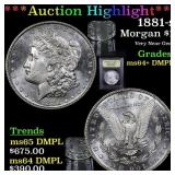 ***Auction Highlight*** 1881-s Morgan Dollar $1 Gr