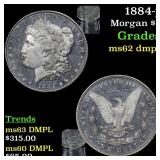 1884-p Morgan Dollar $1 Grades Select Unc DMPL