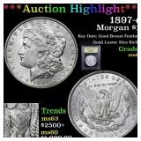 ***Auction Highlight*** 1897-o Morgan Dollar $1 Gr