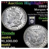 ***Auction Highlight*** 1892-o Morgan Dollar $1 Gr