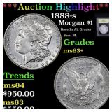 ***Auction Highlight*** 1888-s Morgan Dollar $1 Gr