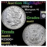 ***Auction Highlight*** 1896-o Morgan Dollar $1 Gr