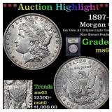 ***Auction Highlight*** 1897-o Morgan Dollar $1 Gr