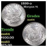 1899-o Morgan Dollar $1 Grades Choice Unc
