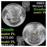1882-s Morgan Dollar $1 Grades Select Unc+ PL