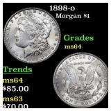 1898-o Morgan Dollar $1 Grades Choice Unc