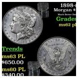 1898-s Morgan Dollar $1 Grades Select Unc PL