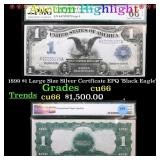 ***Auction Highlight*** 1899 $1 Large Size Silver