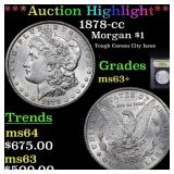 ***Auction Highlight*** 1878-cc Morgan Dollar $1 G
