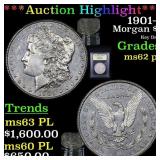 ***Auction Highlight*** 1901-s Morgan Dollar $1 Gr