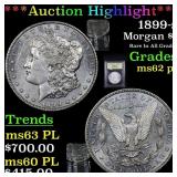 ***Auction Highlight*** 1899-s Morgan Dollar $1 Gr