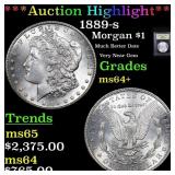 ***Auction Highlight*** 1889-s Morgan Dollar $1 Gr
