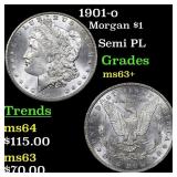 1901-o Morgan Dollar $1 Grades Select+ Unc