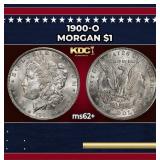 1900-o Morgan Dollar $1 Grades ms62+