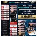 1992-2021 30 Years of US Mint SILVER Proof Sets, 3