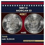 1881-o Morgan Dollar $1 ms65 SEGS