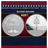2023 Niue $2 Muhammad Ali Rumble in the Jungle Coi