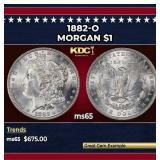 1882-o Morgan Dollar $1 Grades ms65