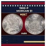 1900-p Morgan Dollar $1 Grades ms64