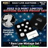 RARE 2022 United States Mint Limited Edition Silve