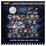 33 Pc Set NASA Space Shuttle Atlantis Missions Col