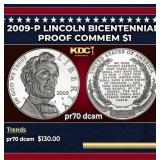 2009-P Lincoln Bicentennial Proof Modern Commem Do