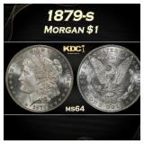 1879-s Morgan Dollar $1 Grades ms64