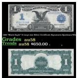 1899 $1 large size Silver Certificate "Black Eagle