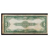 1923 $1 large size Silver Certificate Grades vf++