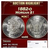 1882-o Morgan Dollar $1 ms66 SEGS