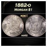 1882-o Morgan Dollar $1 Grades ms62