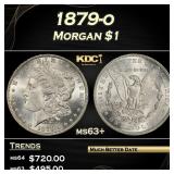 1879-o Morgan Dollar $1 Grades ms63+