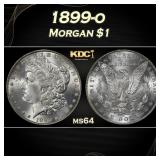 1899-o Morgan Dollar $1 Grades ms64