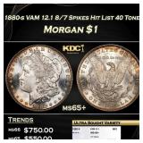 1880-s VAM 12.1 8/7 Spikes Hit List 40 Morgan Doll