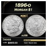 1896-o Morgan Dollar $1 Grades au58