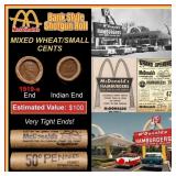 Lincoln Wheat Cent 1c Mixed Roll Orig Brandt McDon