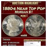 1880-s Morgan Dollar Near Top Pop $1 ms68 SEGS