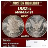 1882-o Morgan Dollar $1 ms66+ SEGS