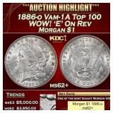 1886-o Morgan Dollar Vam-1A Top 100 WOW! 