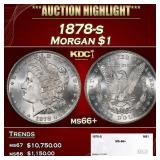 1878-s Morgan Dollar $1 ms66+ SEGS